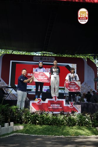 Race photo from Kediri Half Marathon 2025