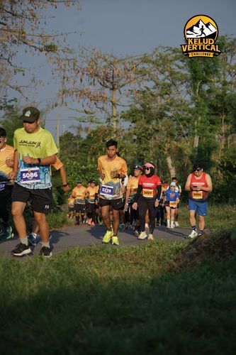 Race photo from Kelud Vertical Challenge 2024