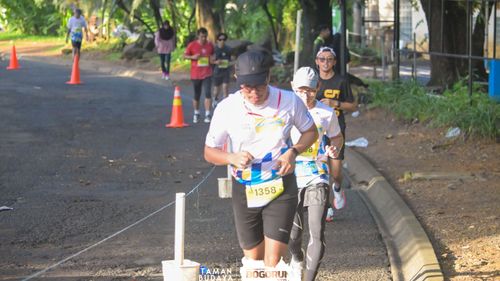 Race photo from Taman Budaya x BOGORUN 2025