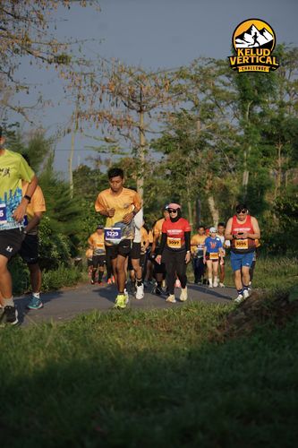 Race photo from Kelud Vertical Challenge 2024