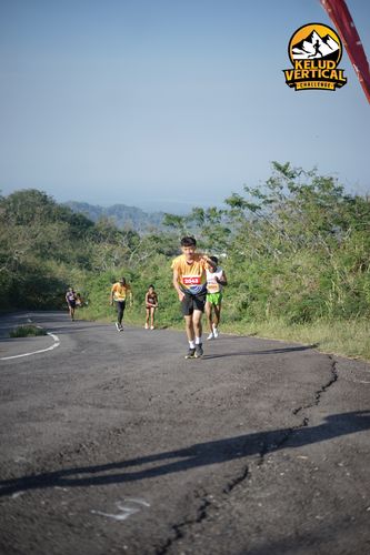 Race photo from Kelud Vertical Challenge 2024
