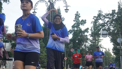 Race photo from KBP City Run 2024 Vibes