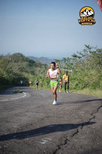 Race photo from Kelud Vertical Challenge 2024