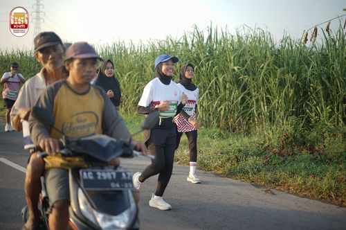 Race photo from Kediri Half Marathon 2024