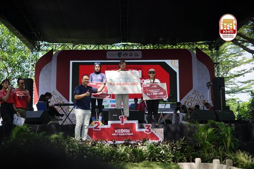 Race photo from Kediri Half Marathon 2025