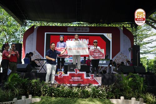 Race photo from Kediri Half Marathon 2025