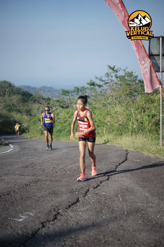Race photo from Kelud Vertical Challenge 2024