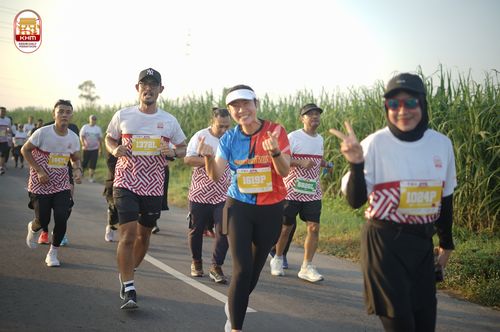 Race photo from Kediri Half Marathon 2024