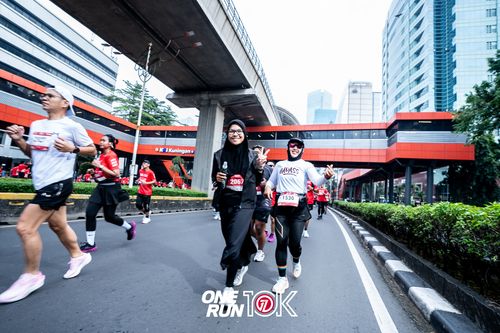 Race photo from ONE RUN 10K 2025