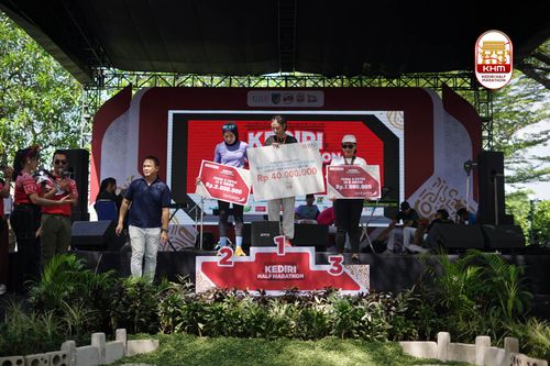 Race photo from Kediri Half Marathon 2025