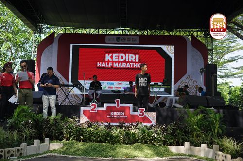Race photo from Kediri Half Marathon 2025