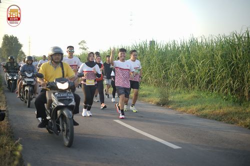 Race photo from Kediri Half Marathon 2024