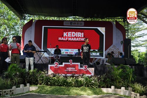 Race photo from Kediri Half Marathon 2025