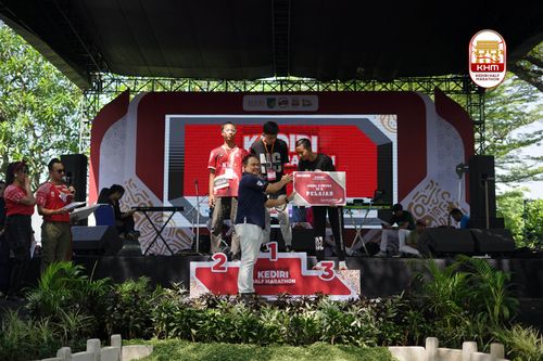 Race photo from Kediri Half Marathon 2025