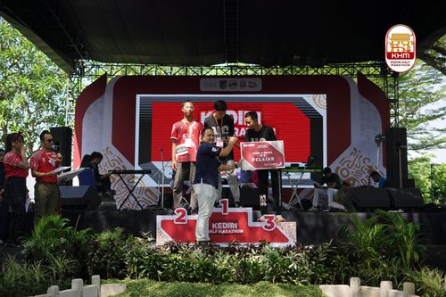 Race photo from Kediri Half Marathon 2025