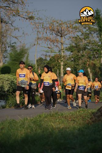 Race photo from Kelud Vertical Challenge 2024