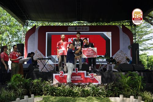 Race photo from Kediri Half Marathon 2025