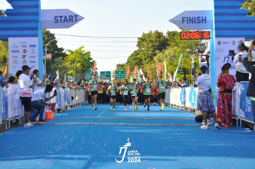 Race photo from Jabar Run 10K 2024