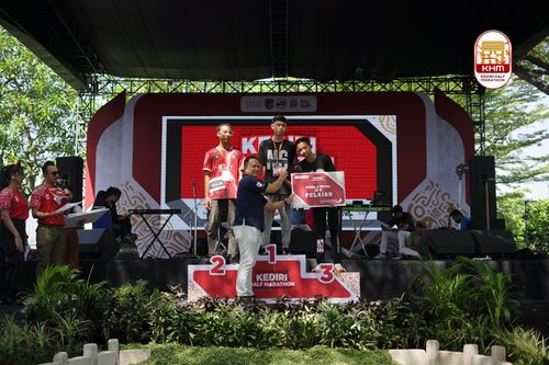 Race photo from Kediri Half Marathon 2025