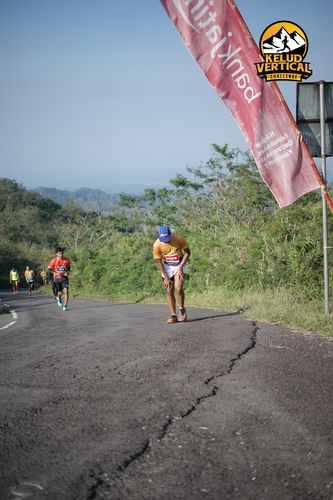 Race photo from Kelud Vertical Challenge 2024