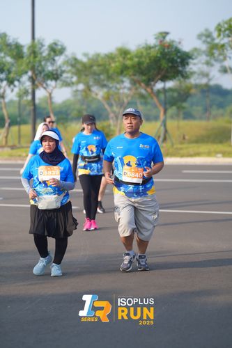 Race photo from ISOPLUS RUN 2025 - JAKARTA