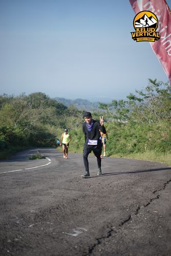 Race photo from Kelud Vertical Challenge 2024