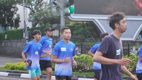 Race photo from KBP City Run 2024 Vibes