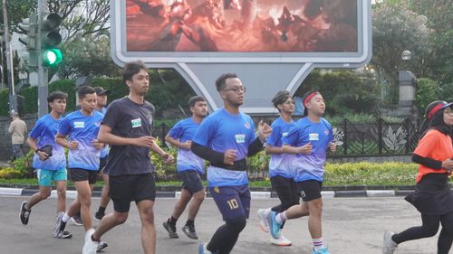 Race photo from KBP City Run 2024 Vibes