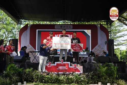 Race photo from Kediri Half Marathon 2025