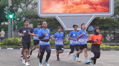 Race photo from KBP City Run 2024 Vibes