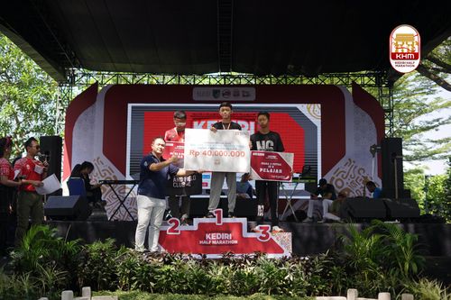 Race photo from Kediri Half Marathon 2025