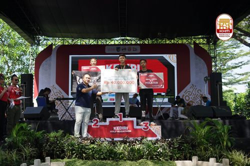 Race photo from Kediri Half Marathon 2025