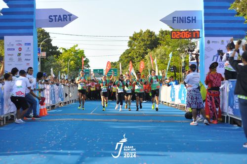 Race photo from Jabar Run 10K 2024