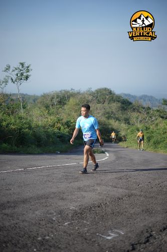 Race photo from Kelud Vertical Challenge 2024