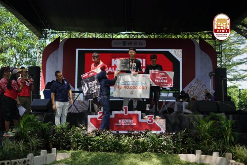 Race photo from Kediri Half Marathon 2025