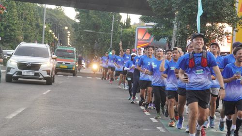 Race photo from KBP City Run 2024 Vibes