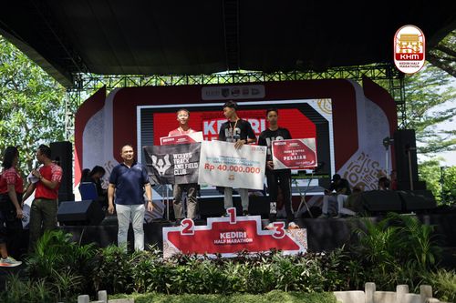 Race photo from Kediri Half Marathon 2025
