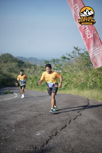 Race photo from Kelud Vertical Challenge 2024