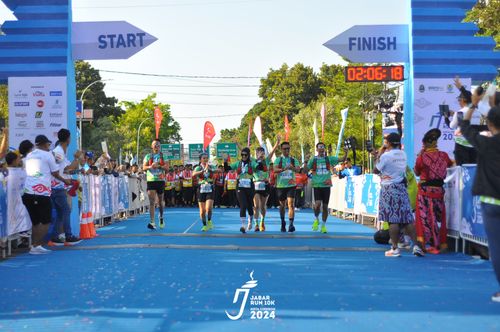 Race photo from Jabar Run 10K 2024