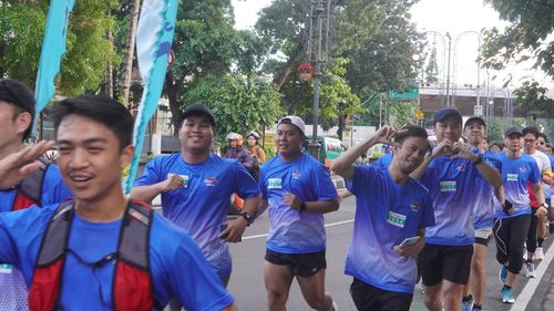 Race photo from KBP City Run 2024 Vibes