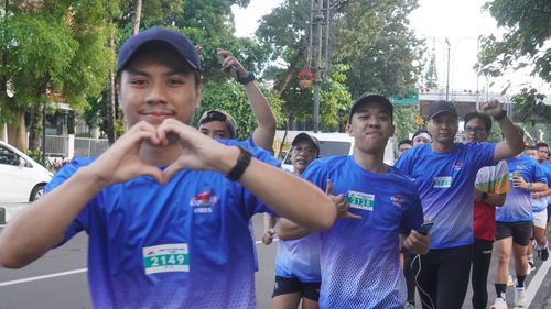 Race photo from KBP City Run 2024 Vibes