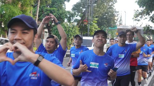 Race photo from KBP City Run 2024 Vibes