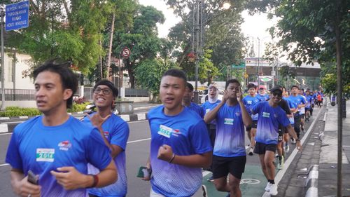 Race photo from KBP City Run 2024 Vibes