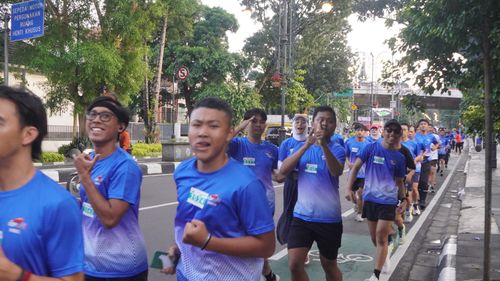 Race photo from KBP City Run 2024 Vibes