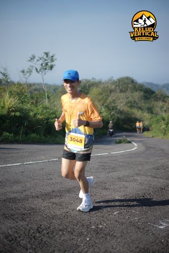 Race photo from Kelud Vertical Challenge 2024