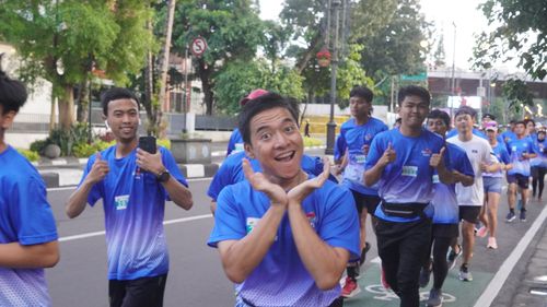 Race photo from KBP City Run 2024 Vibes