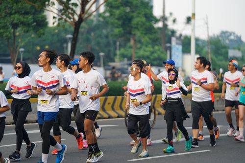 Race photo from MAKASSAR HALF MARATHON 2025 VIBES