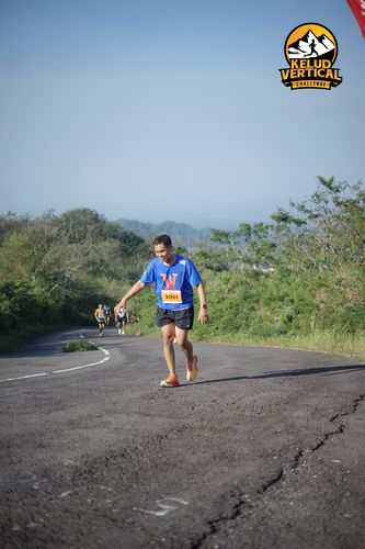 Race photo from Kelud Vertical Challenge 2024