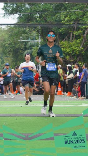 Race photo from Mangkunegaran Run 2025