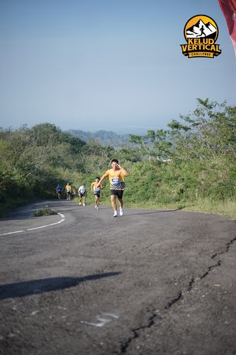 Race photo from Kelud Vertical Challenge 2024